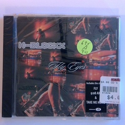 H-Blockx Fly Eyes CD 1999 Risk Records Take Me Home 9:08 A.M. En [New Sealed CD]