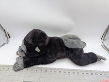 FAO Schwarz Black Gorilla Plush 22 Inch Long Stuffed Animal Toy