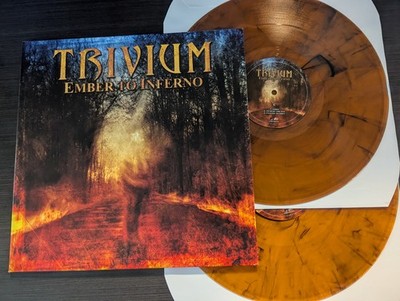Trivium - Ember To Inferno LP Orange & Black Color Vinyl Record