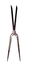 Vintage Hair Curling Tongs - Curling Iron -11" Metal