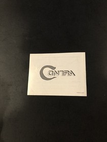 Contra nes Manual Only