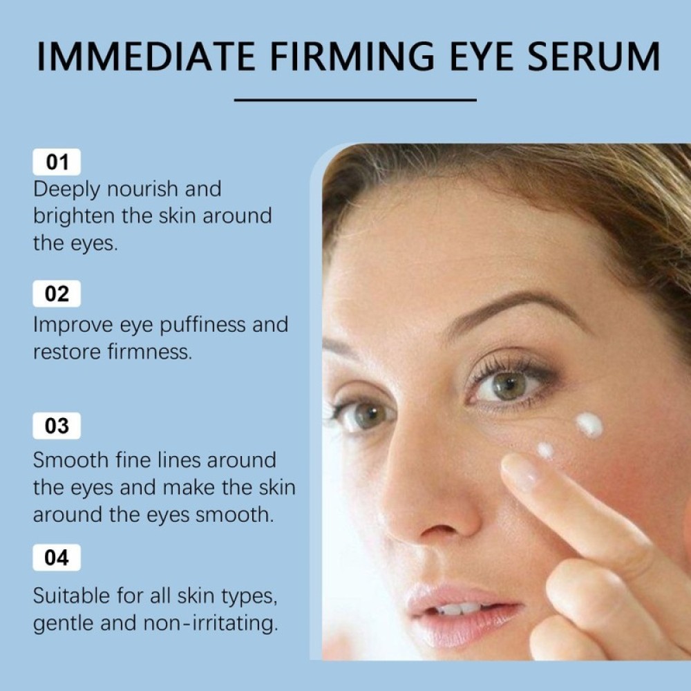 3PCS Firming Eye Serum for Rapid Reduces Under-Eye Bags, Wrinkles, Dark Circles