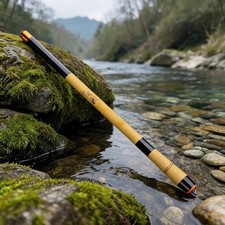 Carbon Fiber Telescopic Fishing Pole 1.5m 1.8m 2.1m 2.4m 3.0m 3. Brown