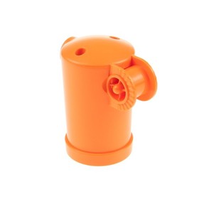 1x Lego Duplo Cannon Orange Button Red Locking Ring Castle 6187377 17178c01