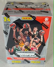 Panini Euroleague Prizm 2024-25 Factory Sealed Blaster Box (24 cards)