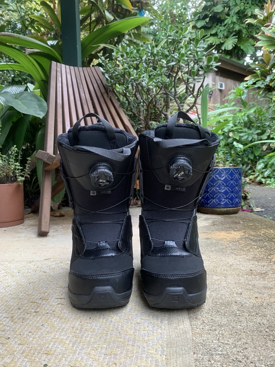 Salomon Ivy SJ BOA Women's Snowboard Boots 6.5 | eBay