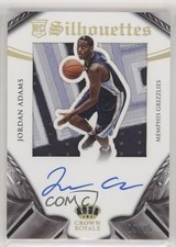 2014 Panini Preferred Rookie Silhouettes Prime 9/25 Jordan Adams #321 Auto 2t7
