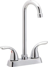 Elkay Everyday Bar Deck Mount Kitchen Faucet 2 Handle Chrome LK2477CR NEW