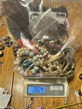 2 lbs Huge Lot Jewelry Vintage-Current Mix-Wear Resell Craft Repair Repurpose