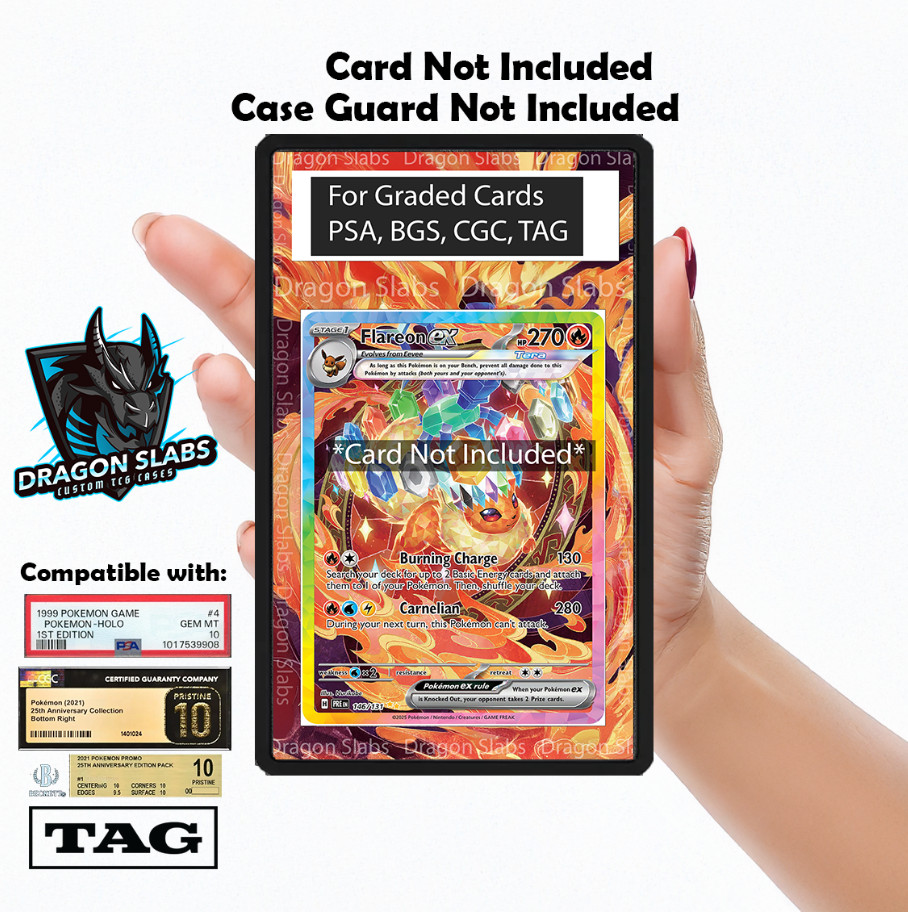 Flareon EX SIR 146 Prismatic Evolutions PSA BGS CGC TAG Extended Art Pokemon