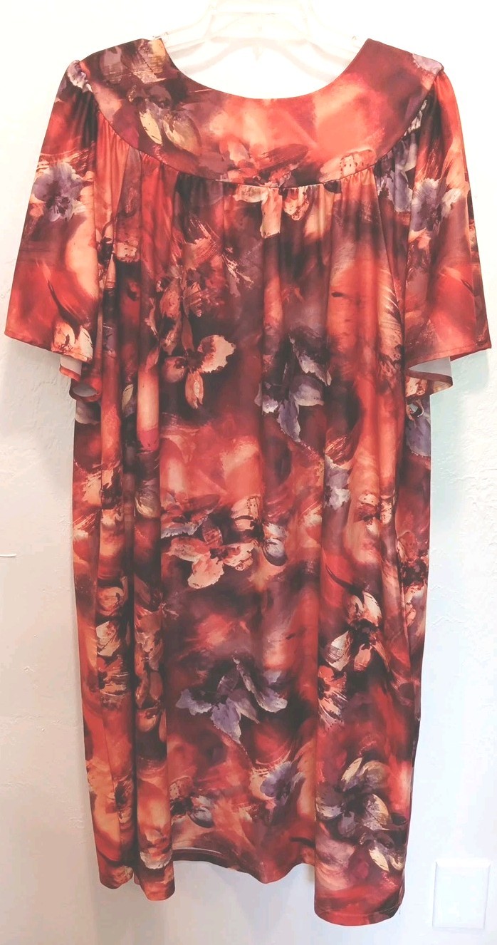 Anthony Richards 3X Womens Mumu Housedress Lounge… - image 13