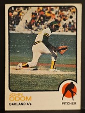 1973 Topps #315 John Odom ATHLETICS 