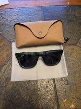 Ray-Ban RB4426 PHIL 6681/3 Green Bio-Based Square Sunglasses Black Lens Men