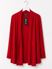 Banke. B Damen Strickjacke rot vorne offen Ob...