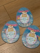 3 Sanrio Hello Kitty and Friends DIY Bead Set Easter- Blue - NEW SEALED