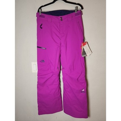 The North Face Size M Sickline Insulated Snow Pants Pink Purple Magenta (Flaw)