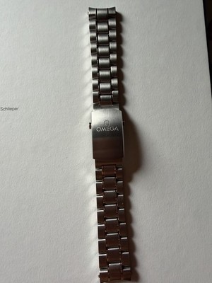 OMEGA Speedmaster Stainless Steel Bracelet & Adjustable Clasp