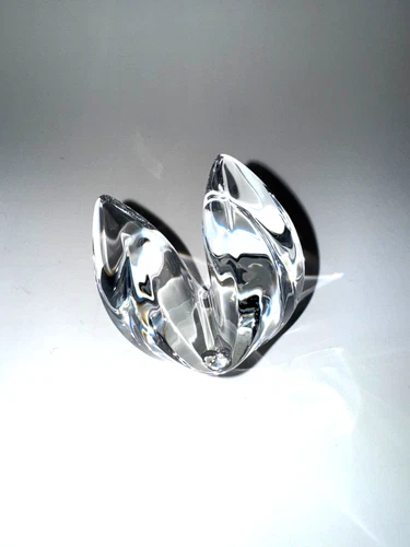 Steuben Glass Fortune Cookie