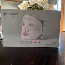 Omnilux Clear LED Light Therapy Face Mask for Acne Treatment