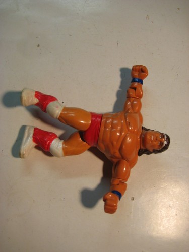 vtg wwf wwe 1990 wrestling figure Hasbro texas tor...