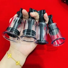 Screw Pump Nipple Sucker Suction Cup Enlarger Breast Massager Sex Toys for Women