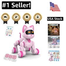 Touch Sensing RC Robot Cat - Rechargeable, Dancing  Music Features Included