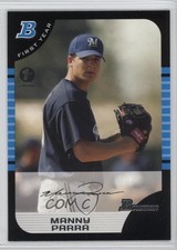 2005 Bowman First Year 1st Edition Manny Parra #251 0f8