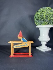 Jouet Vintage 1970 Clown Gymnaste Qui Tourne. Allemagne