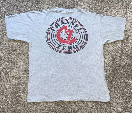 Vintage Channel Zero T Shirt **Thrash Metal Pantera Testamen Vintage vintage concert t-shirt, vintage, single stitch, B+ condition