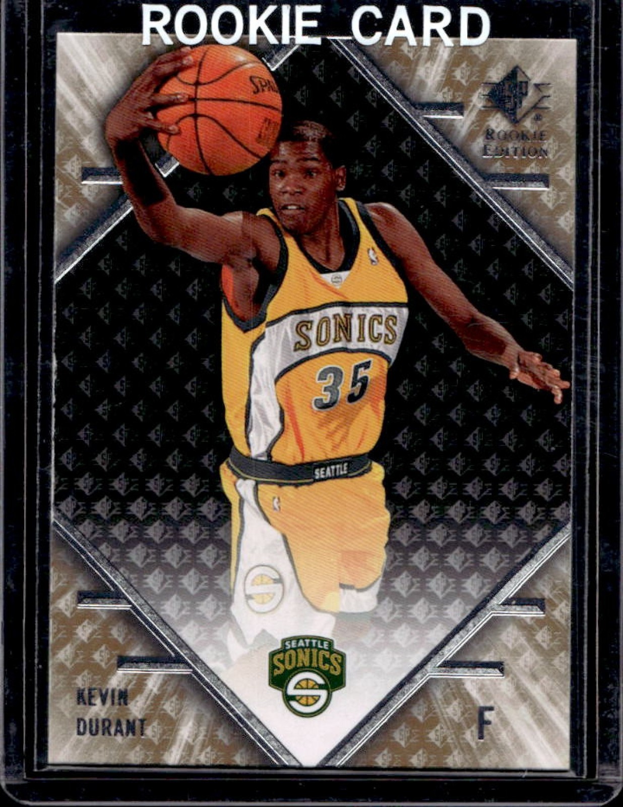 2007-08 SP Rookie Edition Kevin Durant Rookie RC #61 SuperSonics
