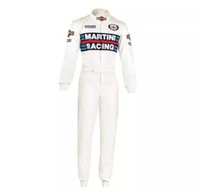 Martini Racing Suit F1 Style  with Free Balaclava CIK/FIA LEVEL 2 Approved.