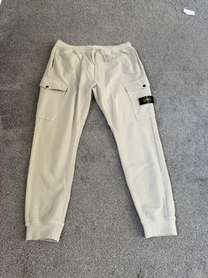 Mens Stone Island cargo track Joggers Cuffed pants Size XXL 