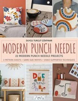 Modern Punch Needle | Modern And Fresh Punch Needle Projects | Duygu Turgut