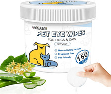 150Pcs Eyes Wipes for Dogs - Tear Stain Remover for Dogs - Dog Eye Cleaner, Eye