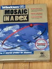 COMPUSERVE WINDOWS 95 MOSAIC IN A BOX 2.0 OEM NEW IN SEALED BOX