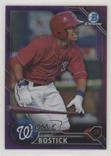 2016 Bowman Chrome Prospects Purple Refractor 198/250 Chris Bostick #BCP140 00et