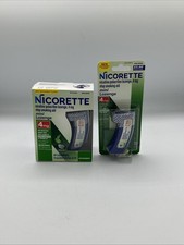 Nicorette 4mg Stop Smoking Nicotine Aid Mini Mint Lozenges Vials EXP: 01/2027