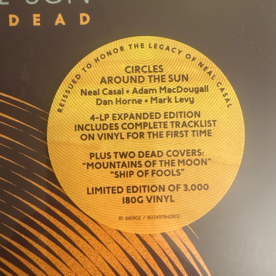 Circles Around The Sun~Interludes for the Dead Vinyl 4-LP Box 2022 Sealed - Image 2 of 3