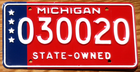 Item photo. Show Listing Details page. Listing 1976 Michigan State Owned License Plate Number Tag