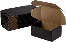 9x6x4 Inches Shipping Boxes Pack of 25, Packaging Corrugated Cardboard Mailer Bo