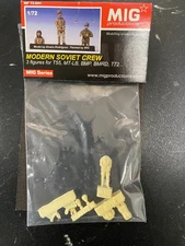 1/72  Modern Soviet Crew Tankers 3 Resin figures set - MIG Productions MP 72.041
