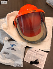 Honeywell Salisbury AS1200HAT-CLR-SPL Electric Arc Flash Shield & Shroud W/ Bag