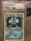 2000 POKEMON GAME POLIWRATH-HOLO BASE SET 2 15/130 PSA 7 MINT WOTC