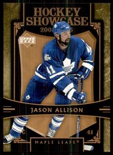 2005-06 Upper Deck Hockey Showcase Beckett Promos Jason Allison #HS12