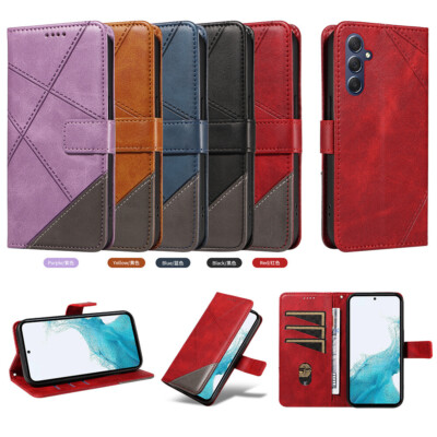 PU Leder Kartenhalter Brieftasche Fall Telefon Abdeckung Für Samsung Galaxy A54