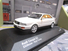 AUDI 80 / 90 Coupe S2 Turbo Quattro 5 Zyl. Typ89 weiss 1992 - 1996 Solido 1:43