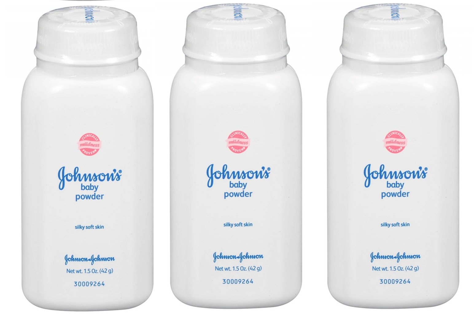 Johnsons Baby Powder Talc 50g 1.5oz Travel Size International version Pack of 3