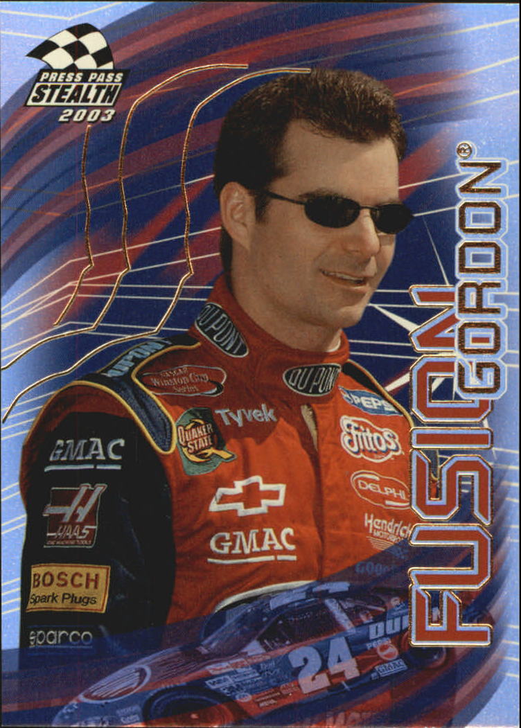 2003 Press Pass Stealth Fusion #FU4 Jeff Gordon - NM-MT
