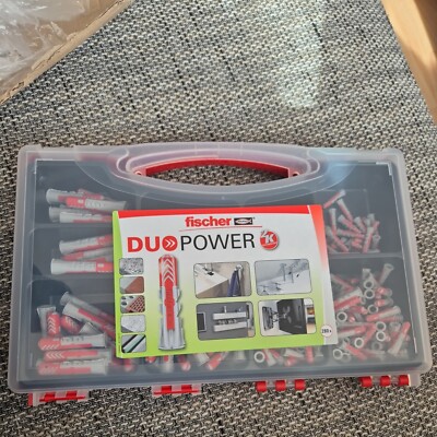 C15 - Fischer Redbox DUOPOWER - Dübel - Set - Werkzeug - Neu
