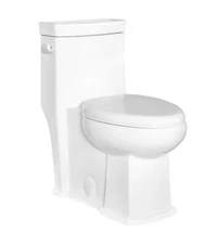 Romano 42110 One Piece Toilet Elongated w/ Slow Close Seat, ADA Comfort Height